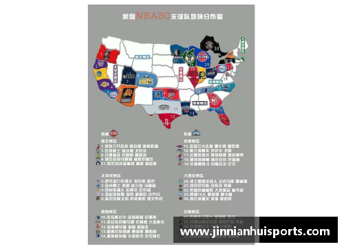 NBA球队分布地图：探索美国各地的顶级篮球赛场景